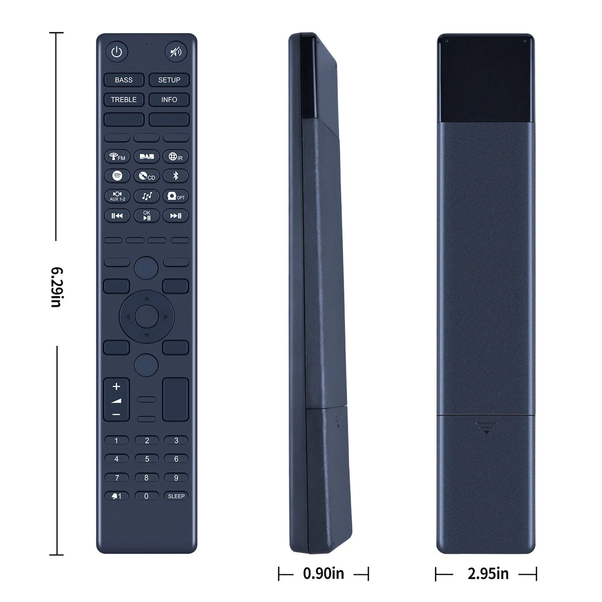 Replacement Remote Control For Sonoro Prestige Compact System SO-330