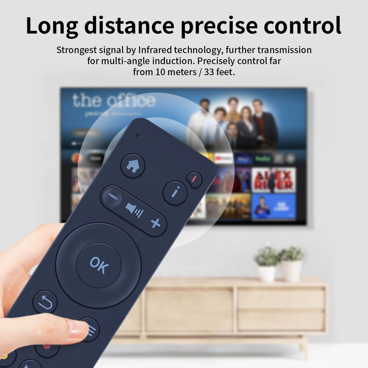 RM-IR004 Replacement Remote Control For QNAP NAS TVS-882ST2 TVS-x73 TS-x53B