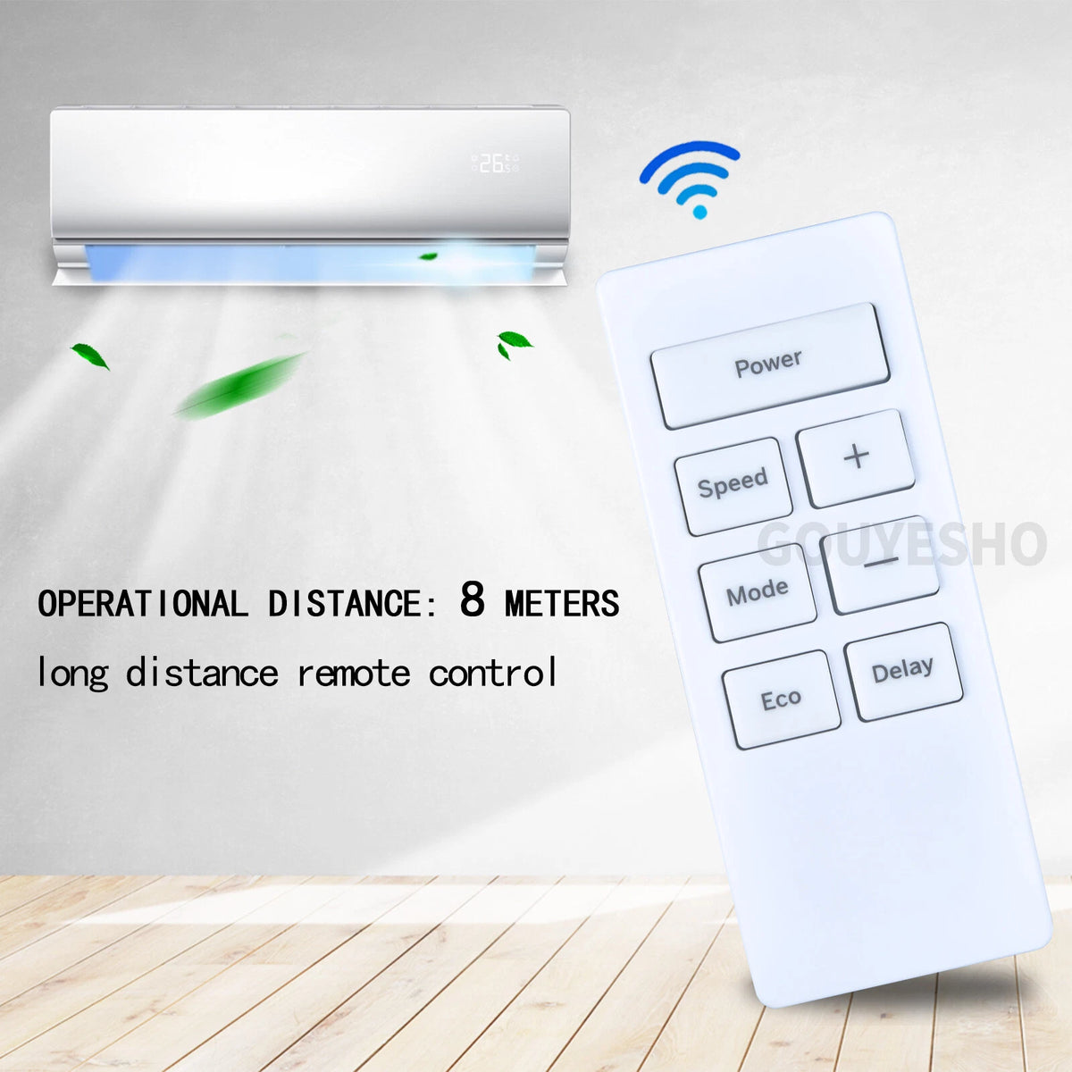 For Haier 10000 BTU Window Air Conditioner With Wi-Fi And Eco Remote Control