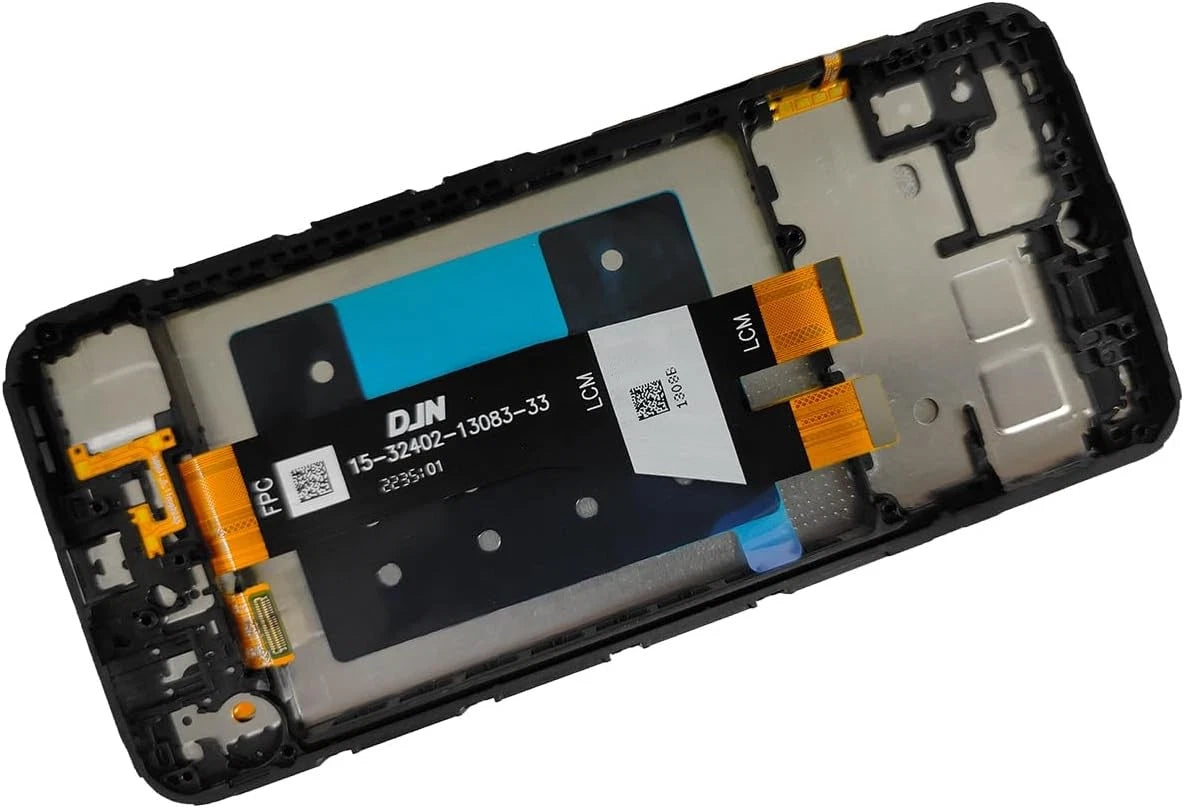 for Samsung A14 5G Screen Replacement with Frame Galaxy Black