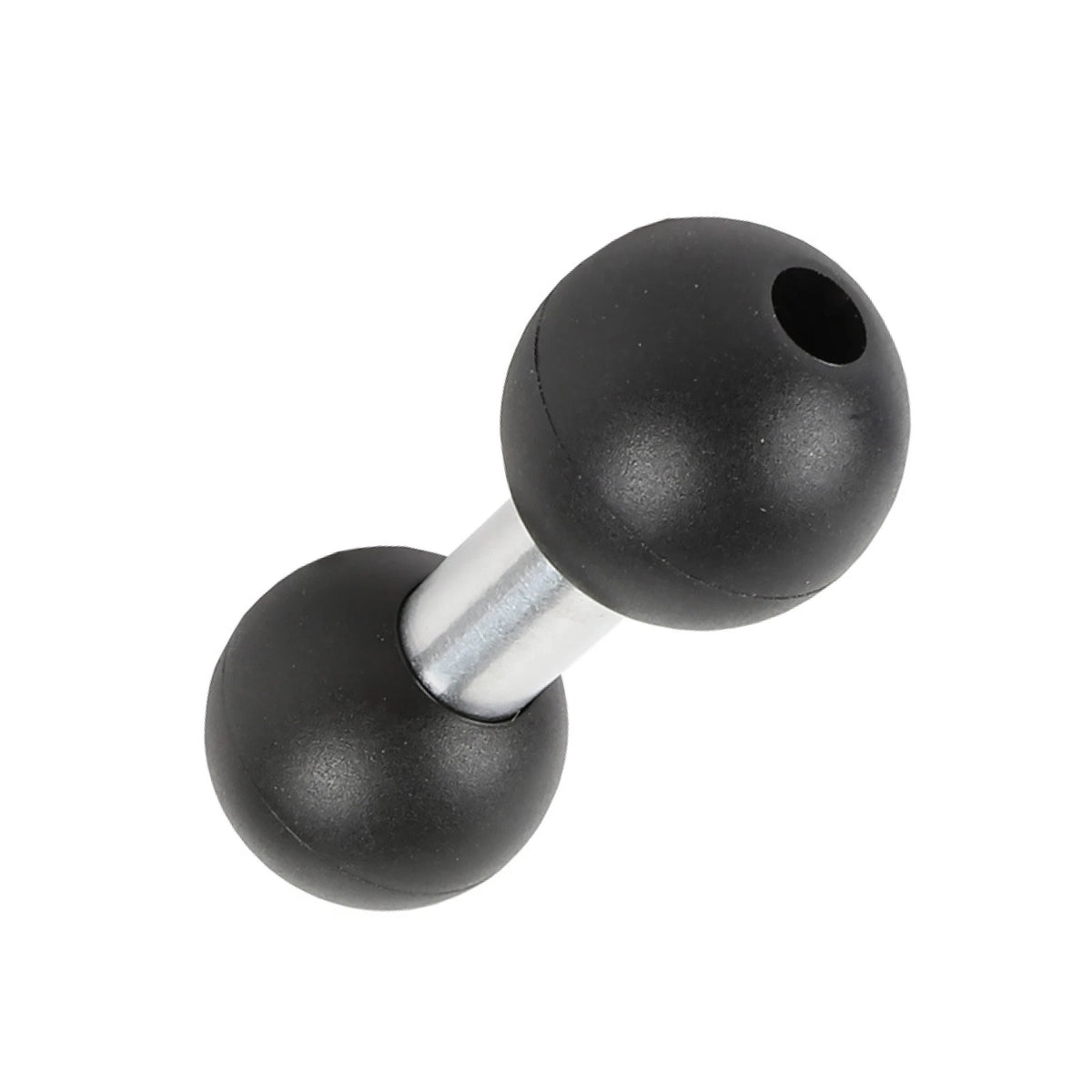 25mm to 25mm Double Ball Joint Adapter Flexible For Brackets Black