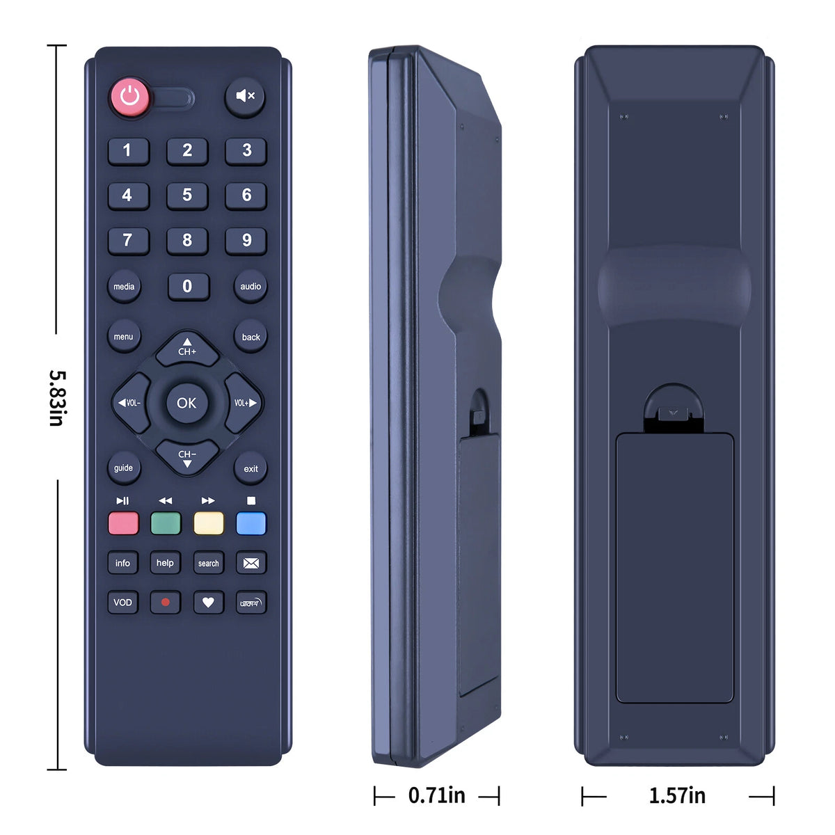 For Akash Dth Set Top Box Replacement Remote Control