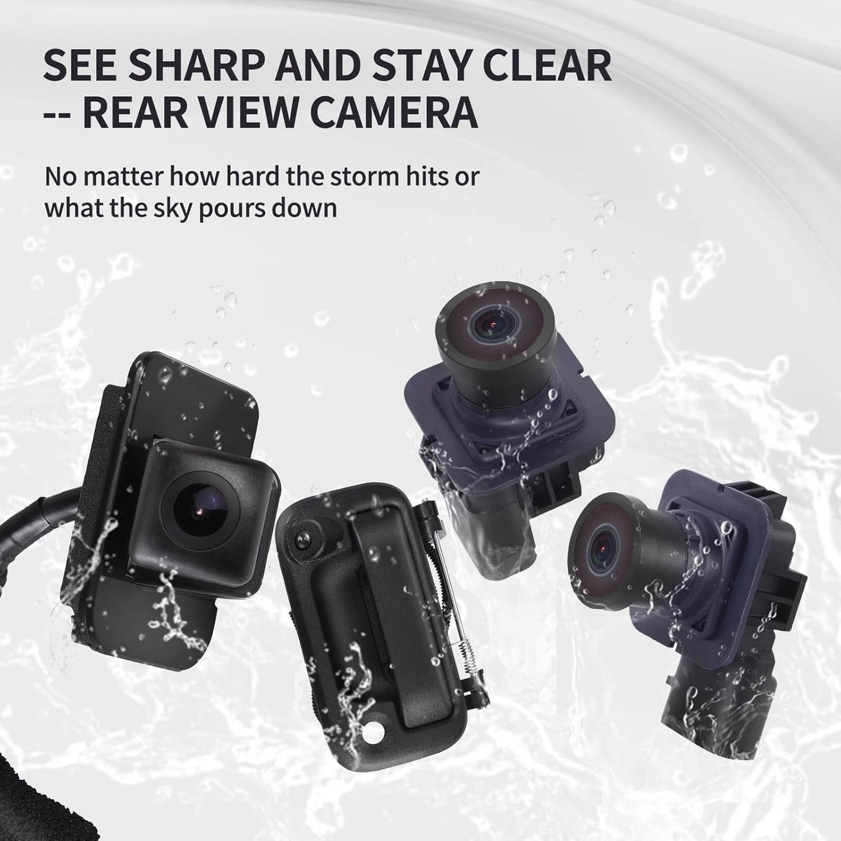 Rear View Backup Camera Fits for Ford Fusion S SE Hybrid Luxury Sedan 2014...