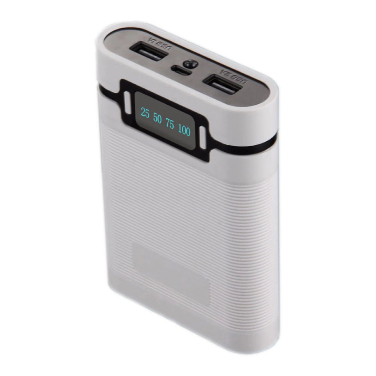 1Pc Dual USB Ports 5V/2.5A Portable Power Bank Case Housing W/Charging Module kk