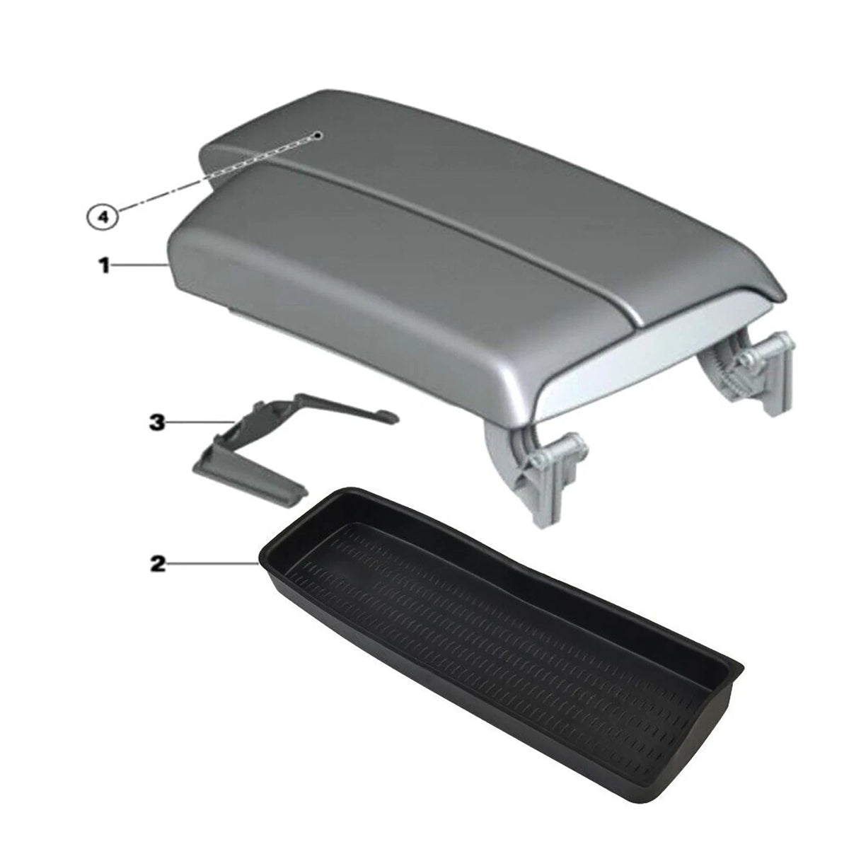 1 PC Center Console Insert Storage Tray Auto Accessories For BMW 3 Series
