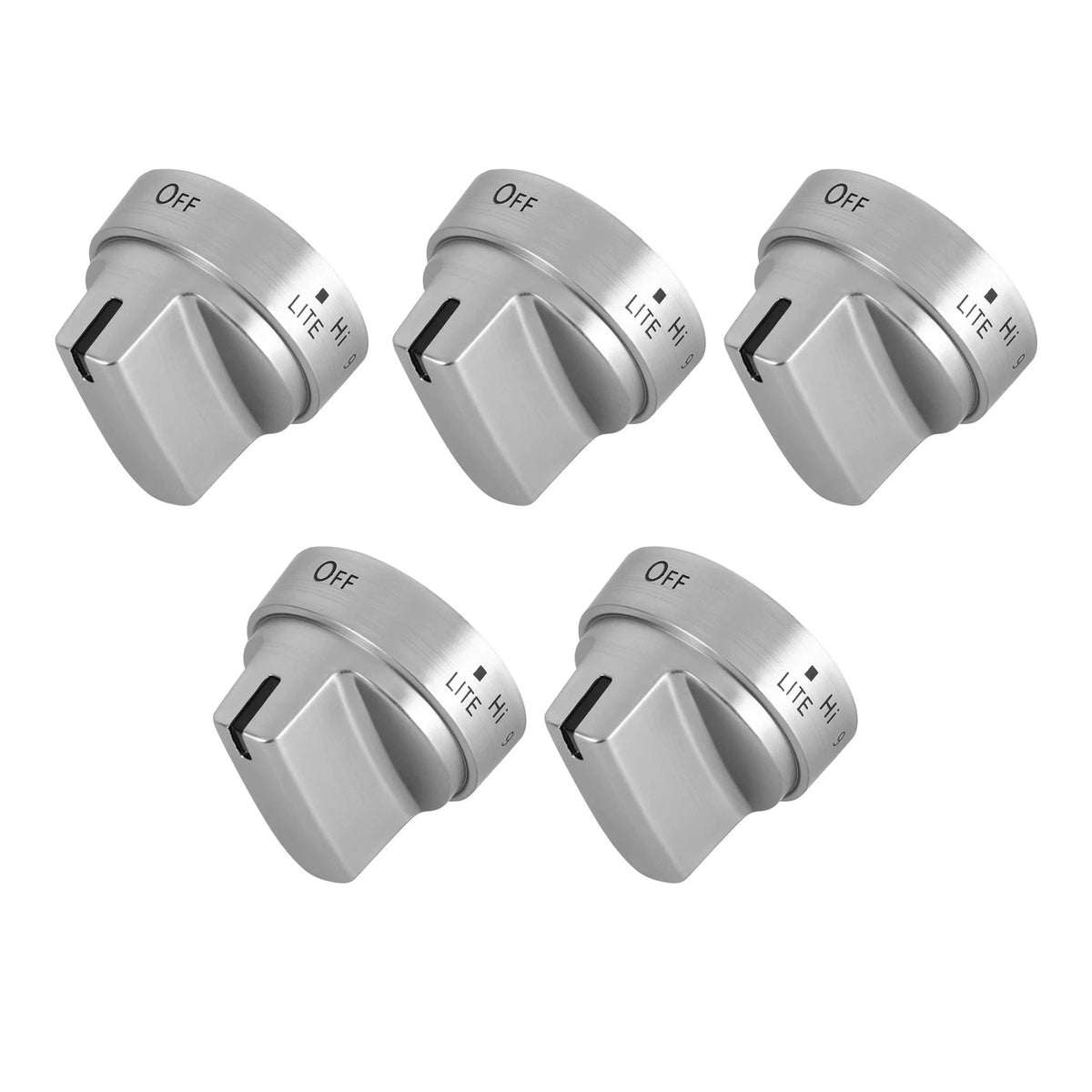 High Quality 5PCS Control Knob for GE Gas Range Stove Replacement Part