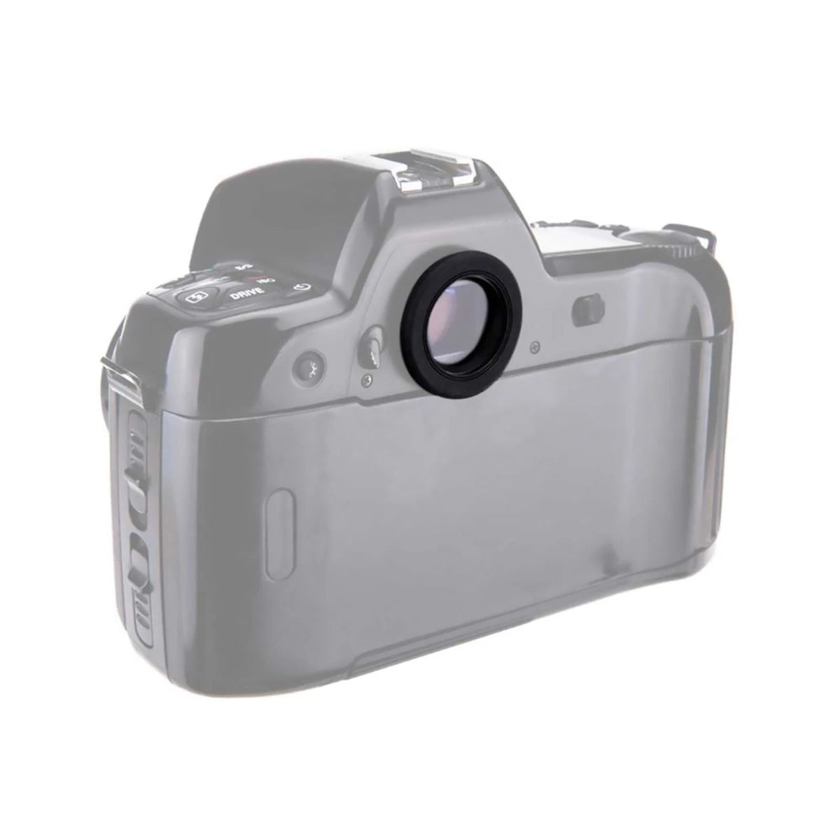 Black DK-17 Silicone Eyecup Eyepiece with Glass for Nikon D850 D700 Camera