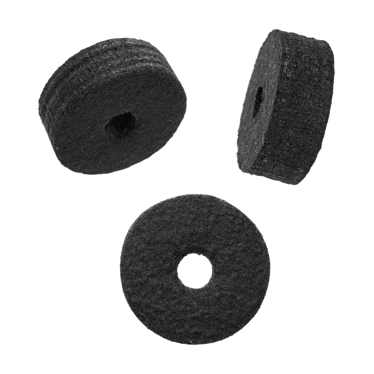 Cheerock 21 Pcs Cymbals Replacement Accessories Cymbal Stand Felts Black
