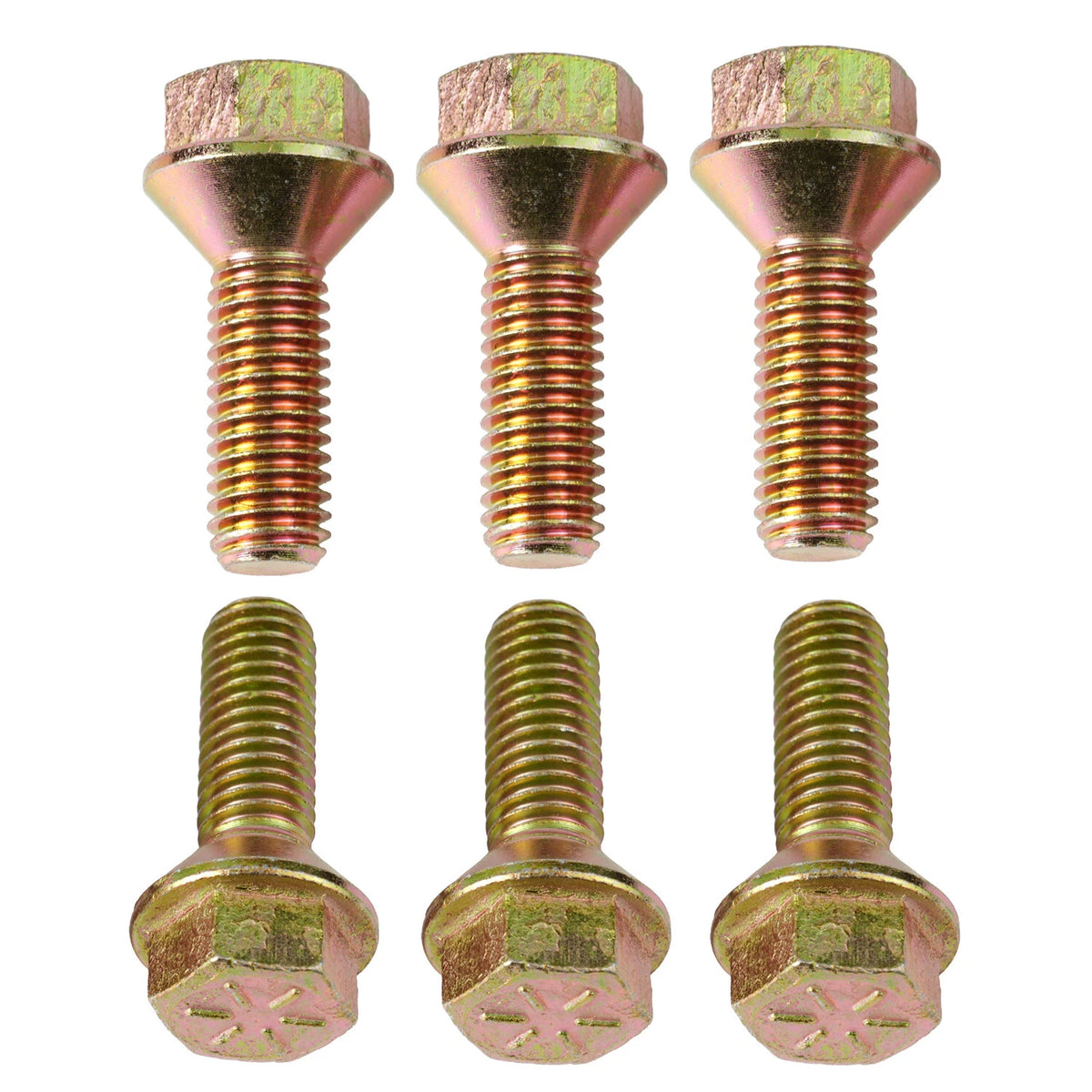 Crossmember Skid Plate Bolts Grade 8 Yellow Zinc 6035836 For Jeep Wrangler YJ TJ