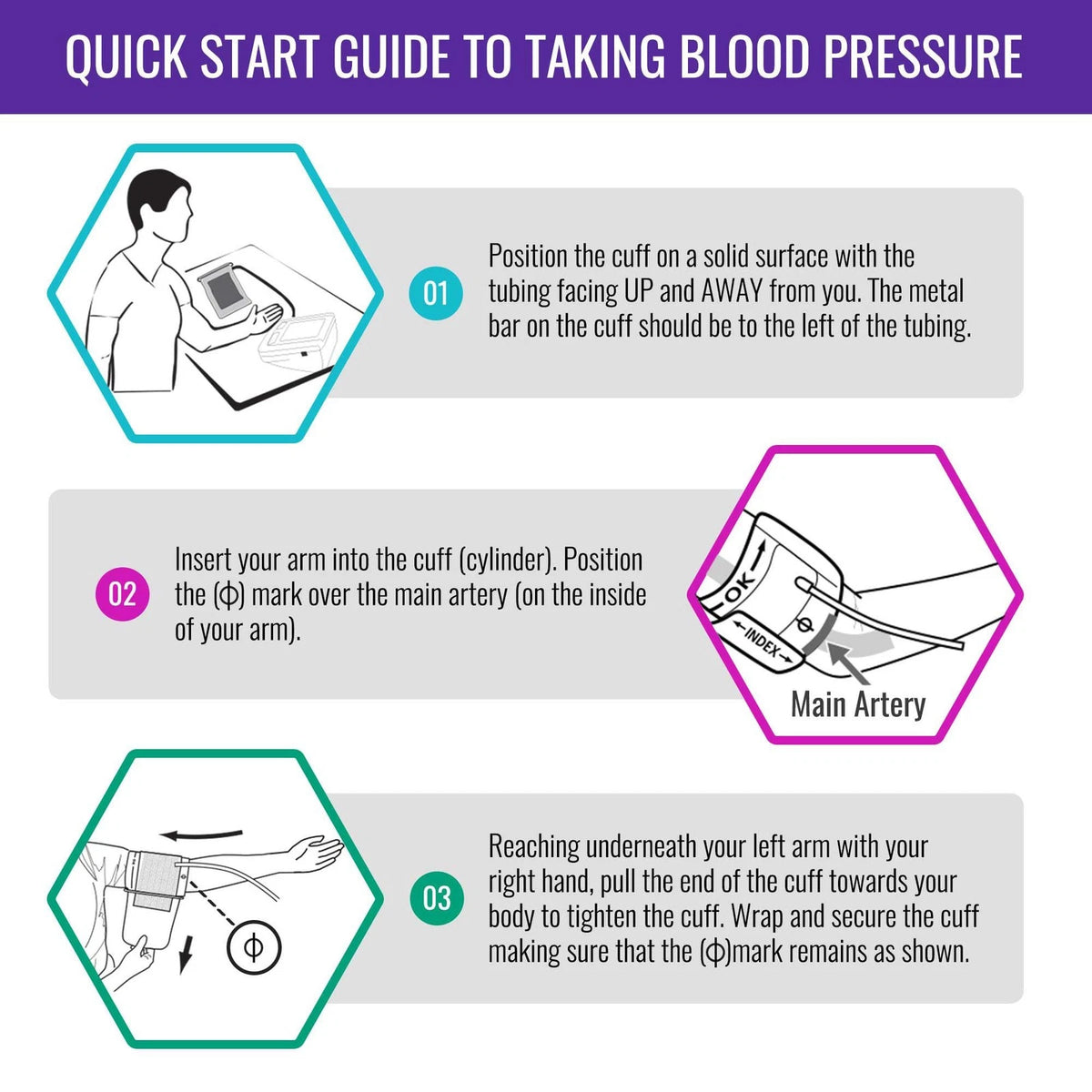 HealthSmart Universal Fit Blood Pressure Replacement Cuff