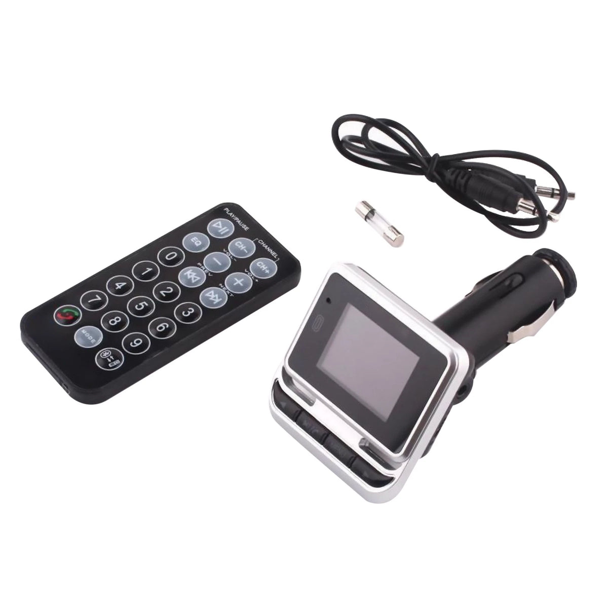 Stereo Bluetooth FM Radio Transmitter Car Cigarette Lighter Radio Music Adapter