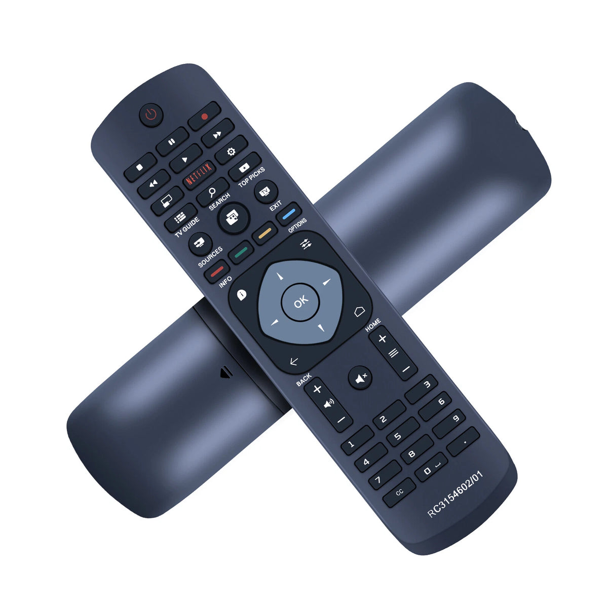 RC3154602/01 For Philips TV Remote Control 52PFL7704D 47PFL7704D 42PFL7704D