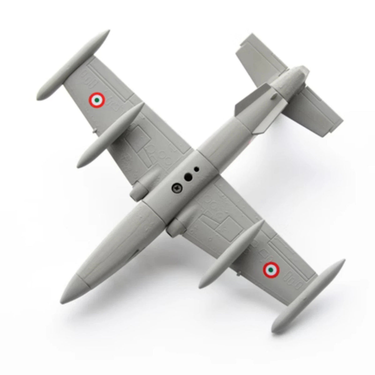 High Simulation 12cm Diecast Alloy 1/94 Italy For Aermacchi MB339 Fighter Model