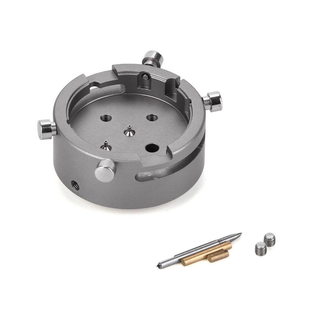 Stainless Steel Watch Movement Holder For ETA 7750 7751 7753 Watchmaker Tool