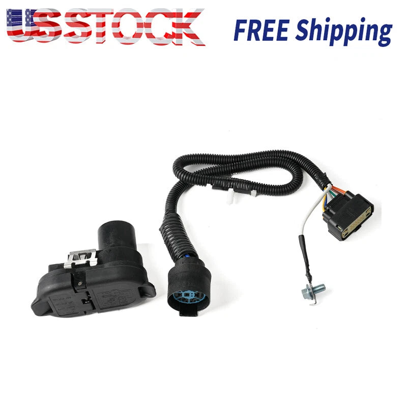 2009-2014 For Ford F-150 Trailer Tow Hitch Bar Wire Connector Harness Kit