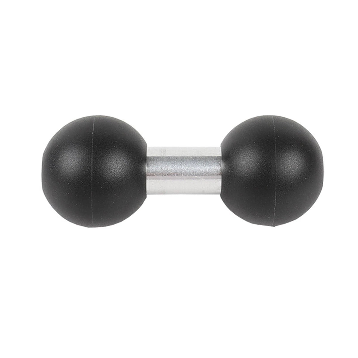 25mm to 25mm Double Ball Joint Adapter Flexible For Brackets Black