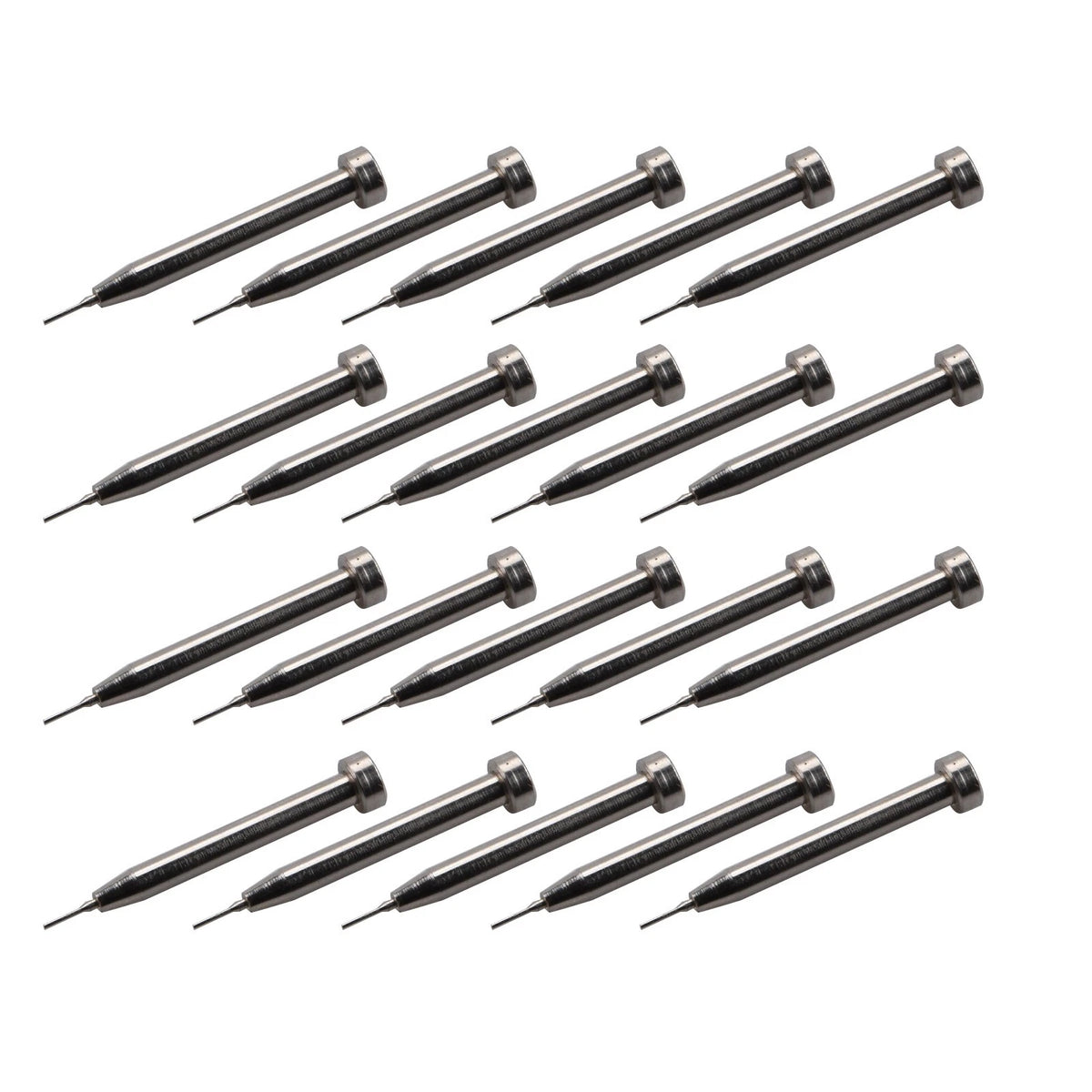 20Pcs 0.8mm Metal Tip Watch Band Strap Bracelet Link Pin Remover Repair Tool
