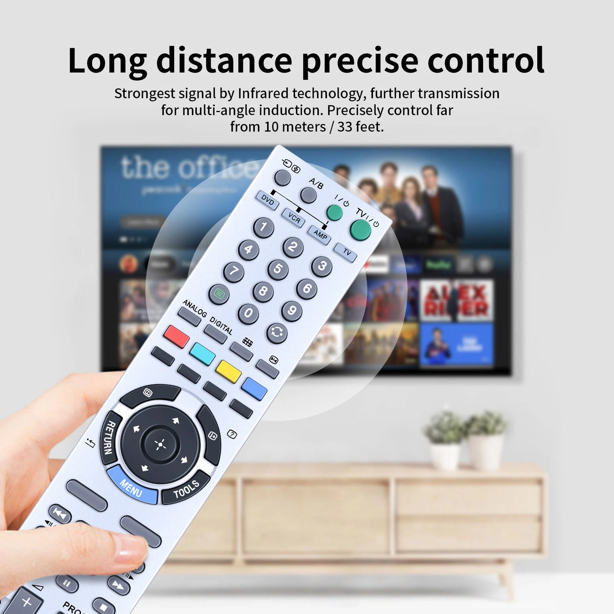 RM-ED006 Remote Control For Sony TV KDL- 40X2000,KDL-46X2000,KDL-52X2000