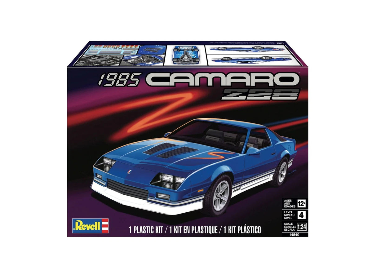 Revell 14540 1985 Chevy Camaro Z28 1:24 Scale scale, Molded Color