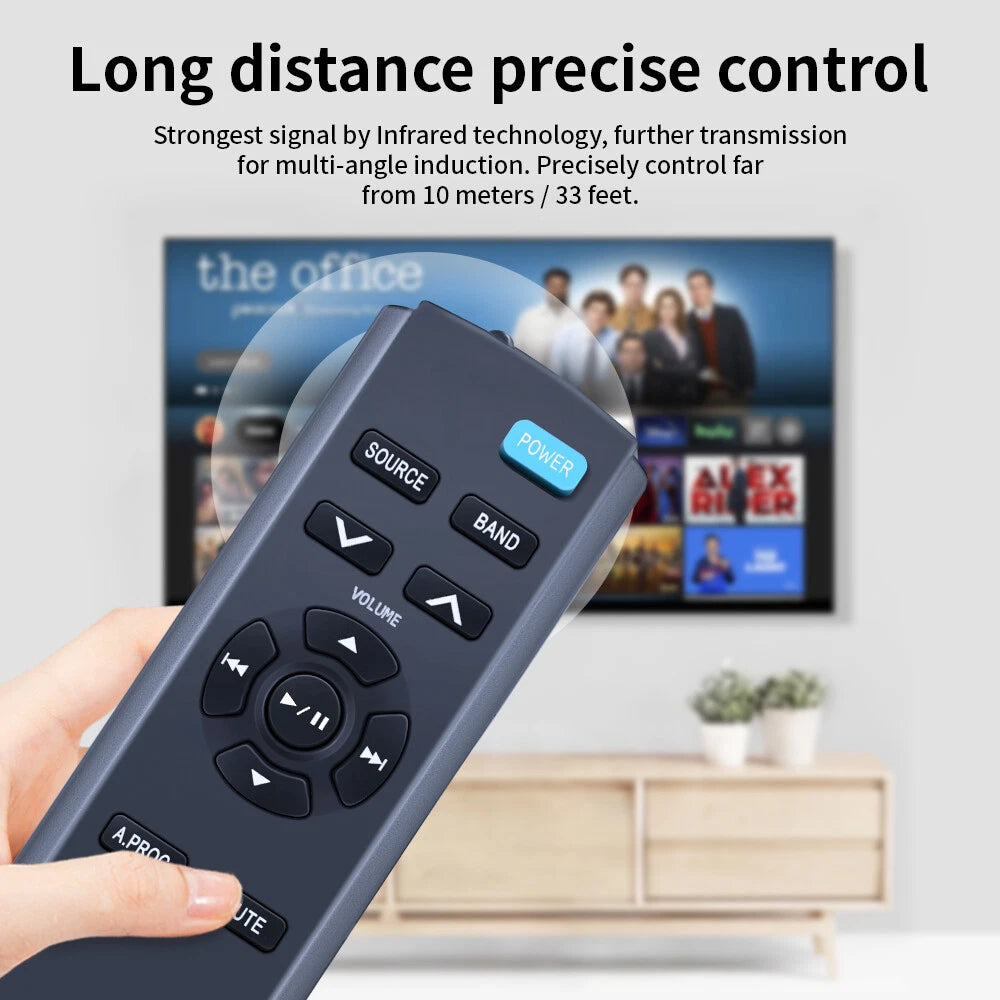RUE-4202 Remote Control For Alpine Car Radio CDE-143BT CDE-190R CDE-153BT