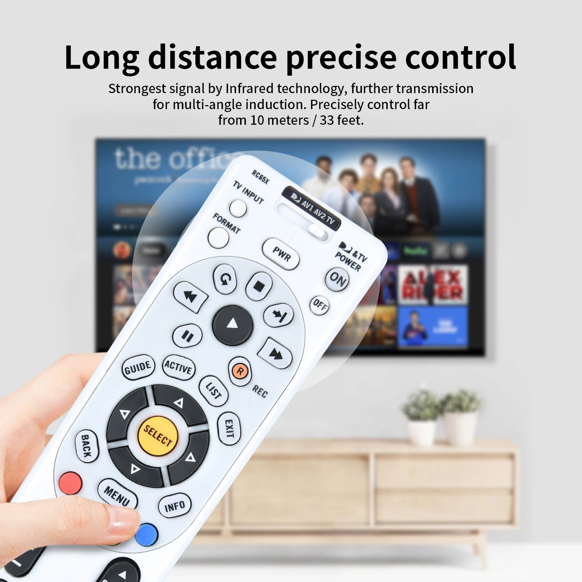 RC64 RC65 RC66 IR TV Remoto Control For DirecTV RC65X RC65XMP RC21 RC24 RC30