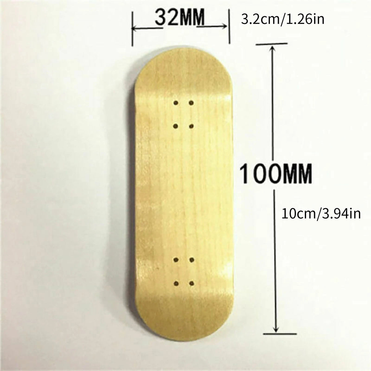Wood Wooden Maple Deck Handmade Fingerboard Finger Skateboard Pro Set