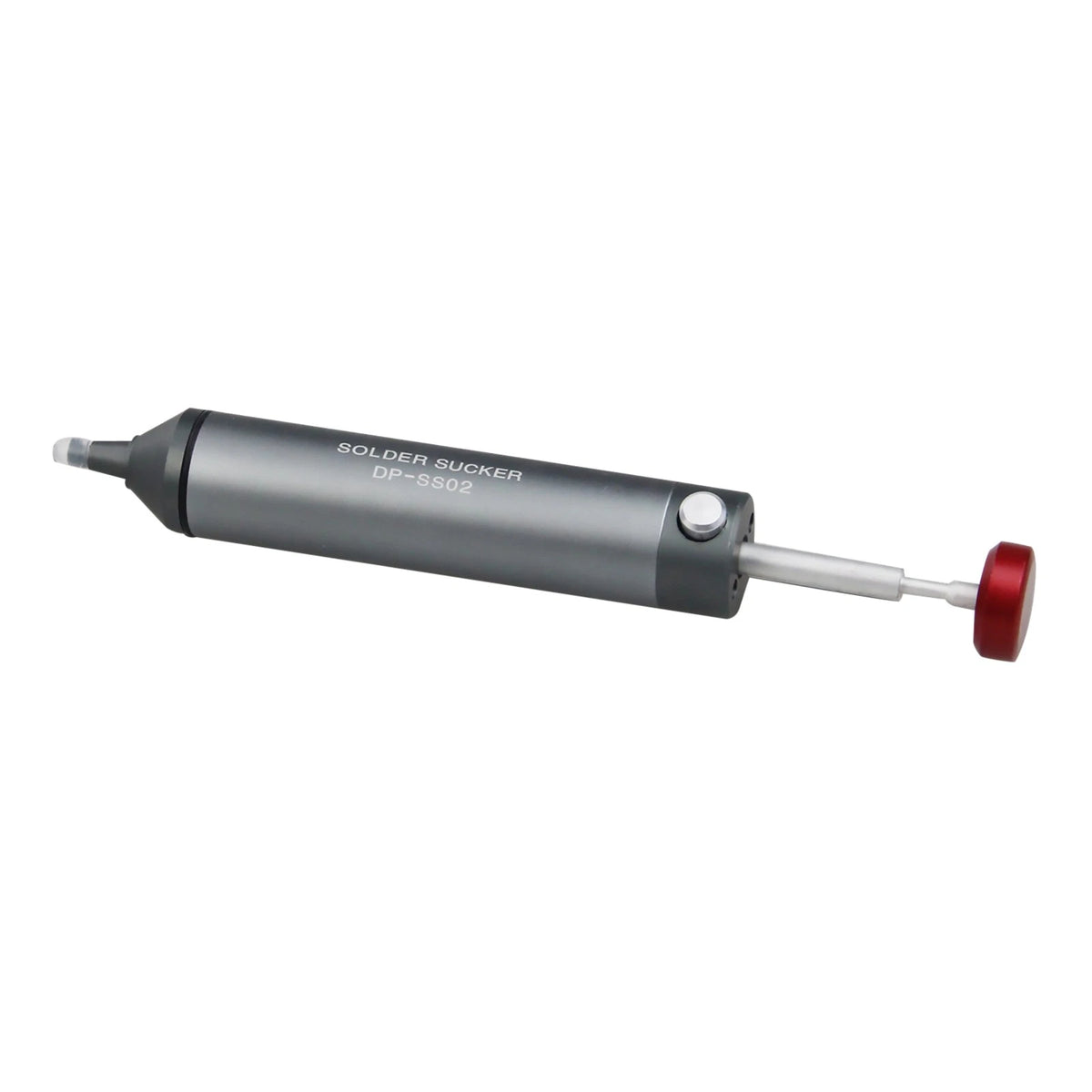 Silver Silicone Tip Solder Sucker Pump Remover Engineer Desoldering Pump Tool