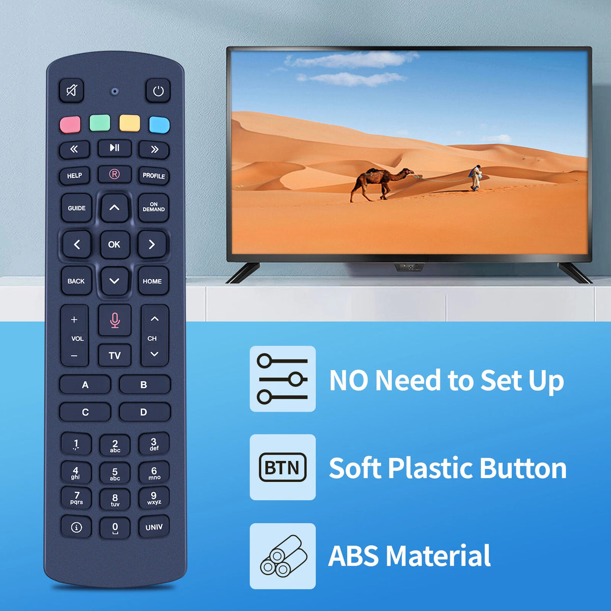 RC4314301/01R For JIO TV Replacement Remote Control PTR1 ROMRAKF00033965