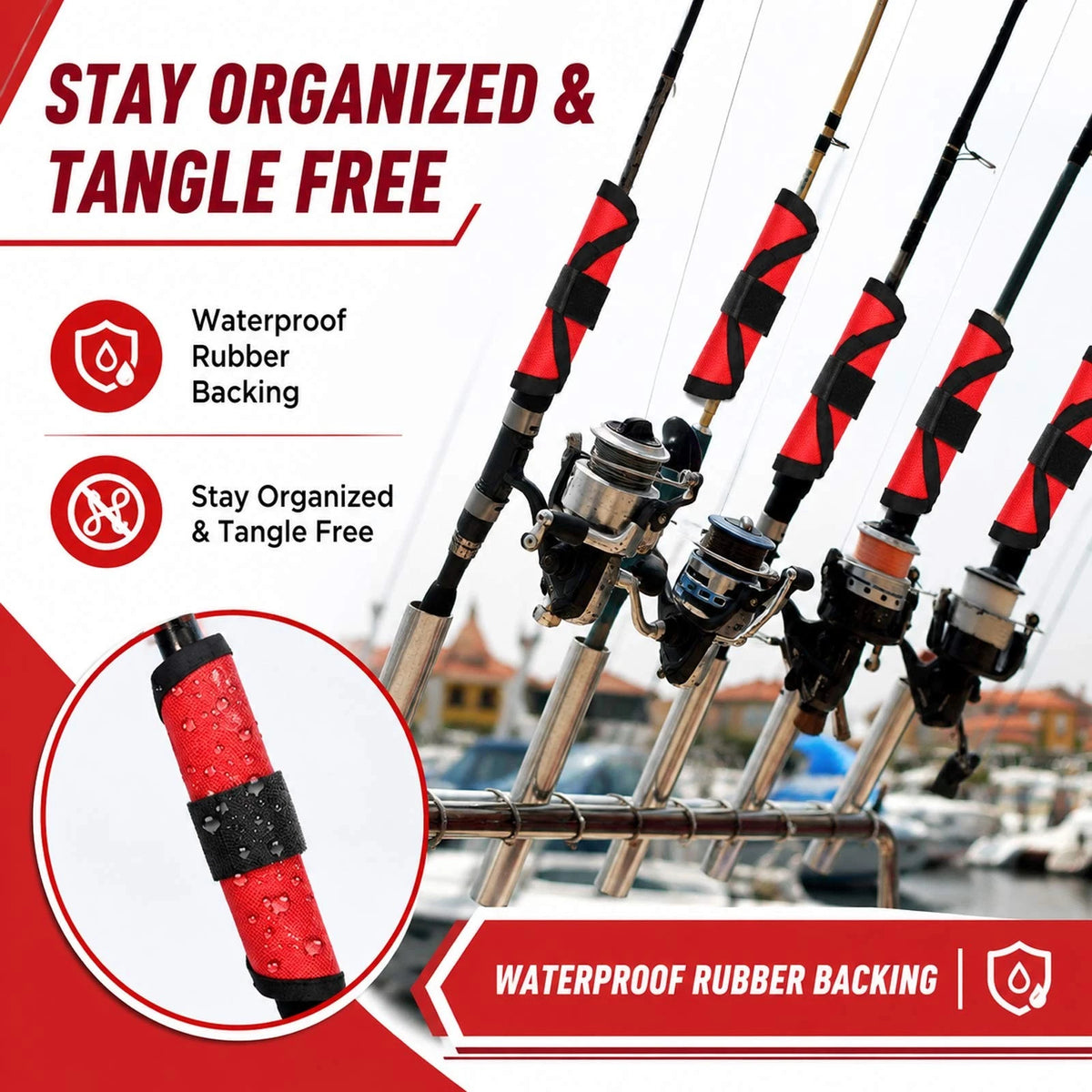 10 Pcs Fishing Hook and Lure Covers Safe Sharp Hook Protector Guard for Storage