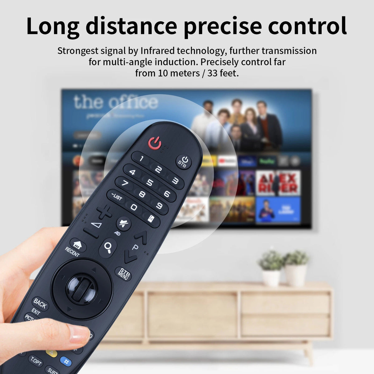 AN-MR650P Remote Control For LG AKB75055911 MW650A MBM65584501 TV