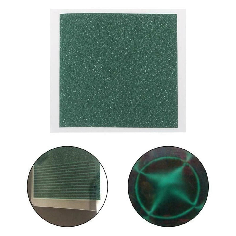 1Pc 25*25mm Magnetic Research Display Card Magnetic Field Viewer Flexible Film a