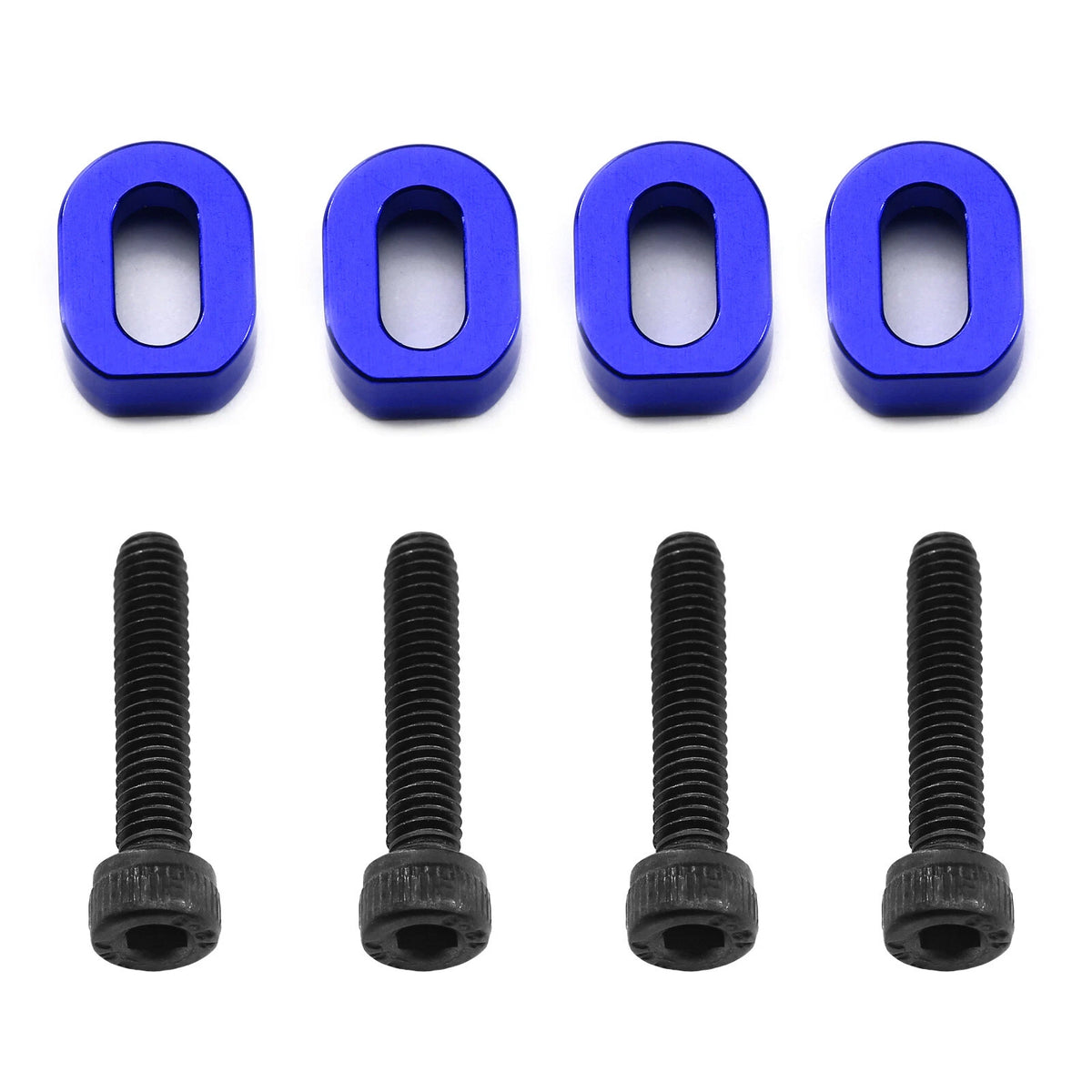 Blue 4PACK Motor Base Reinforcement For TRAXXAS 1/5 X-Maxx 8S Monster Truck