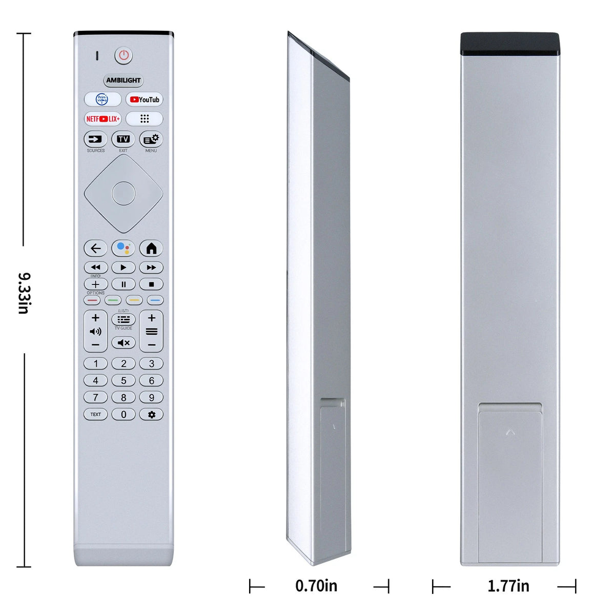 398GM10SEPHN0015SY SRC-4526 Voice Remote Control For Philips TV 43PUS8506/12