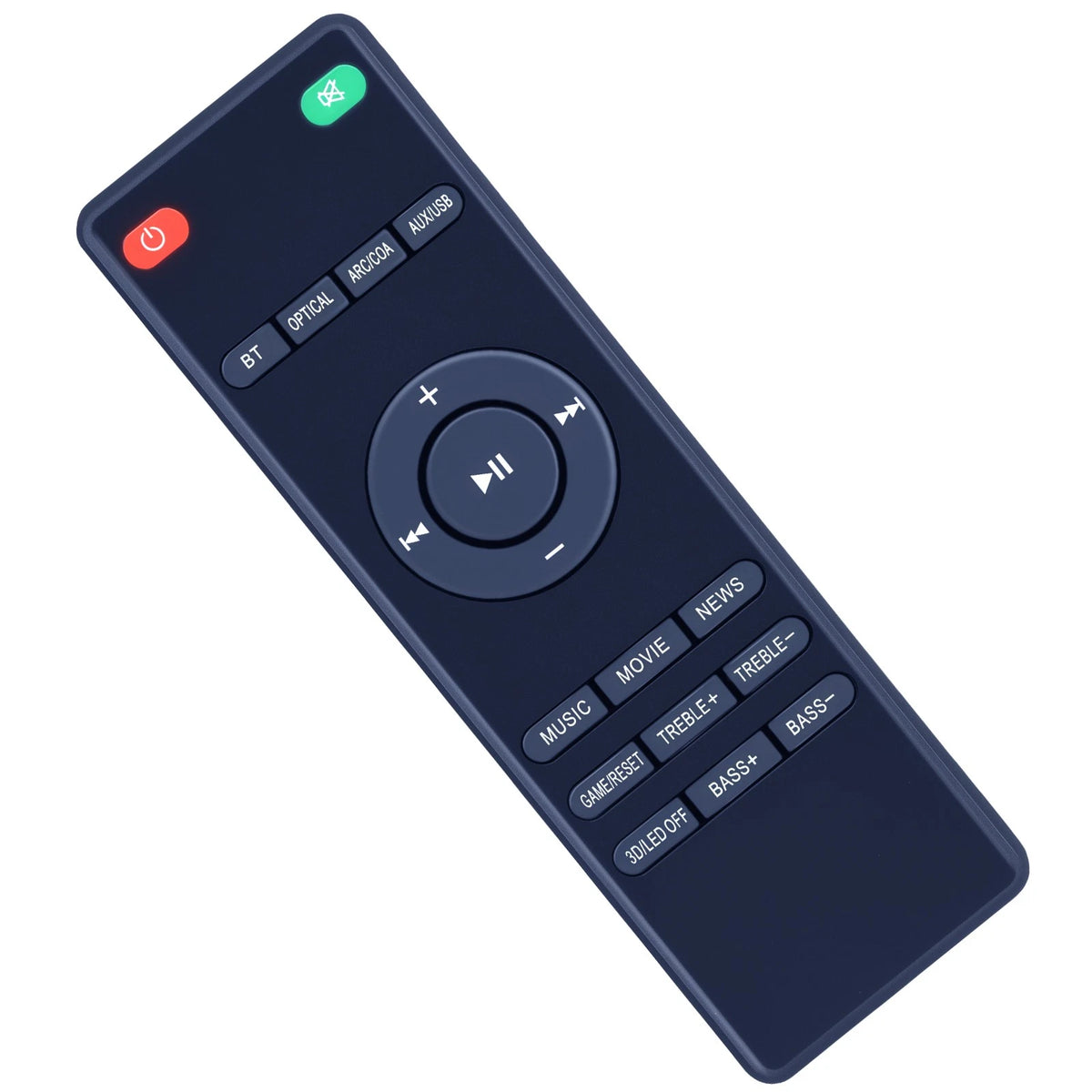 Replace Remote Control For Heymell Voyage201 3D Surround Home Audio Soundbar