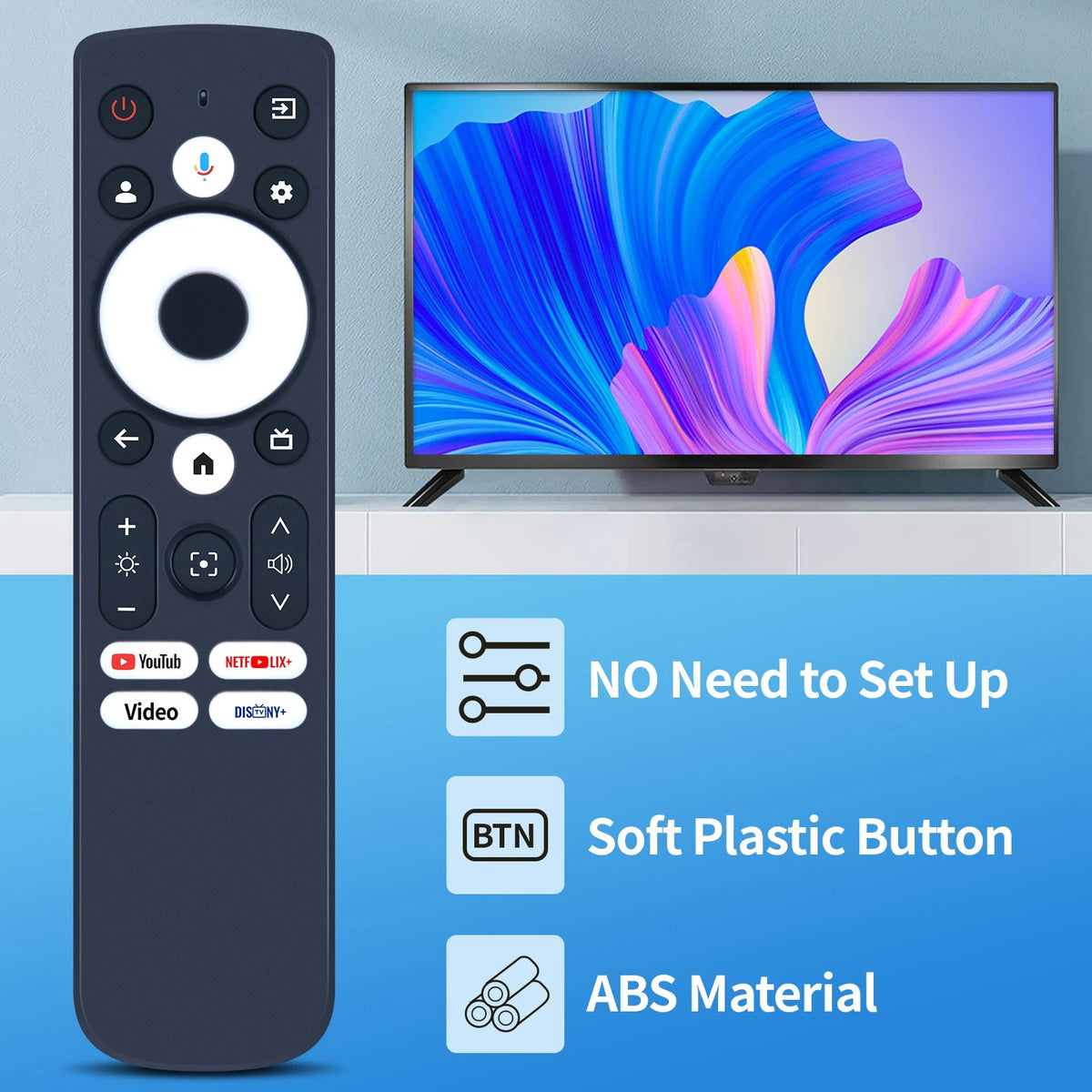 Replacement Remote Control For EPSON B064-01-W7 Projector