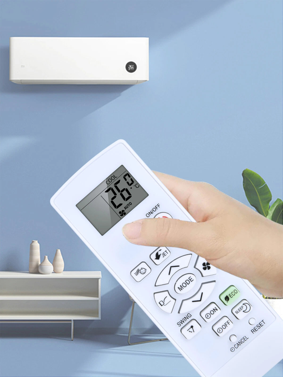 CRMC-A937JBEZ Replacement Remote Control For Sharp Air Conditioner