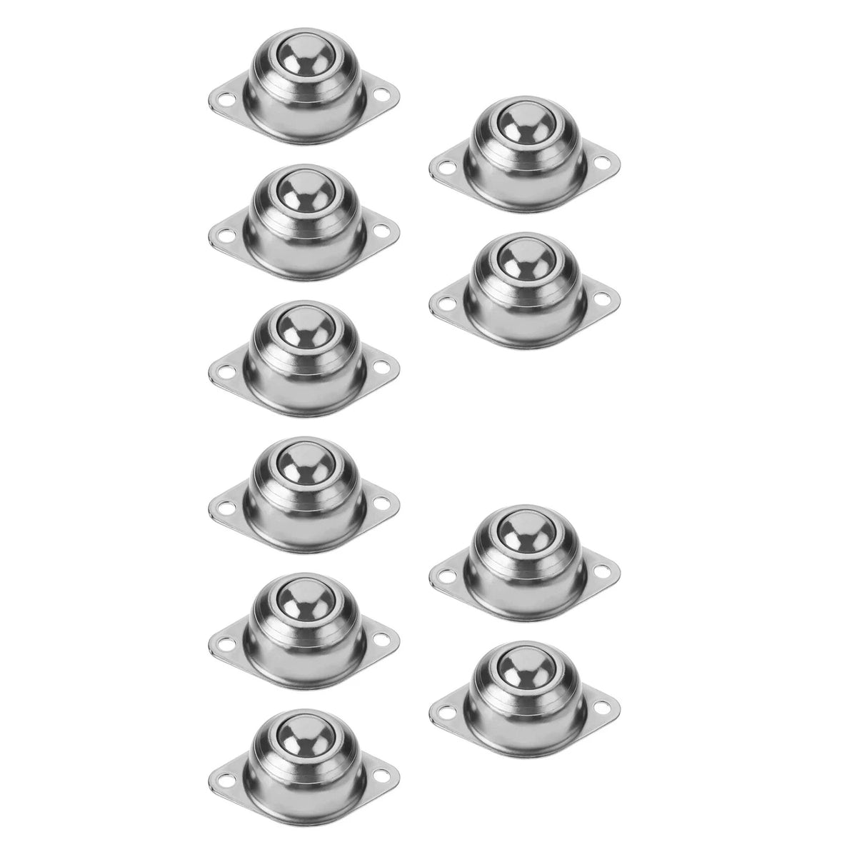 For Conveyor Transmission 10Pcs Mini Roller Ball Transfer Bearing Casters