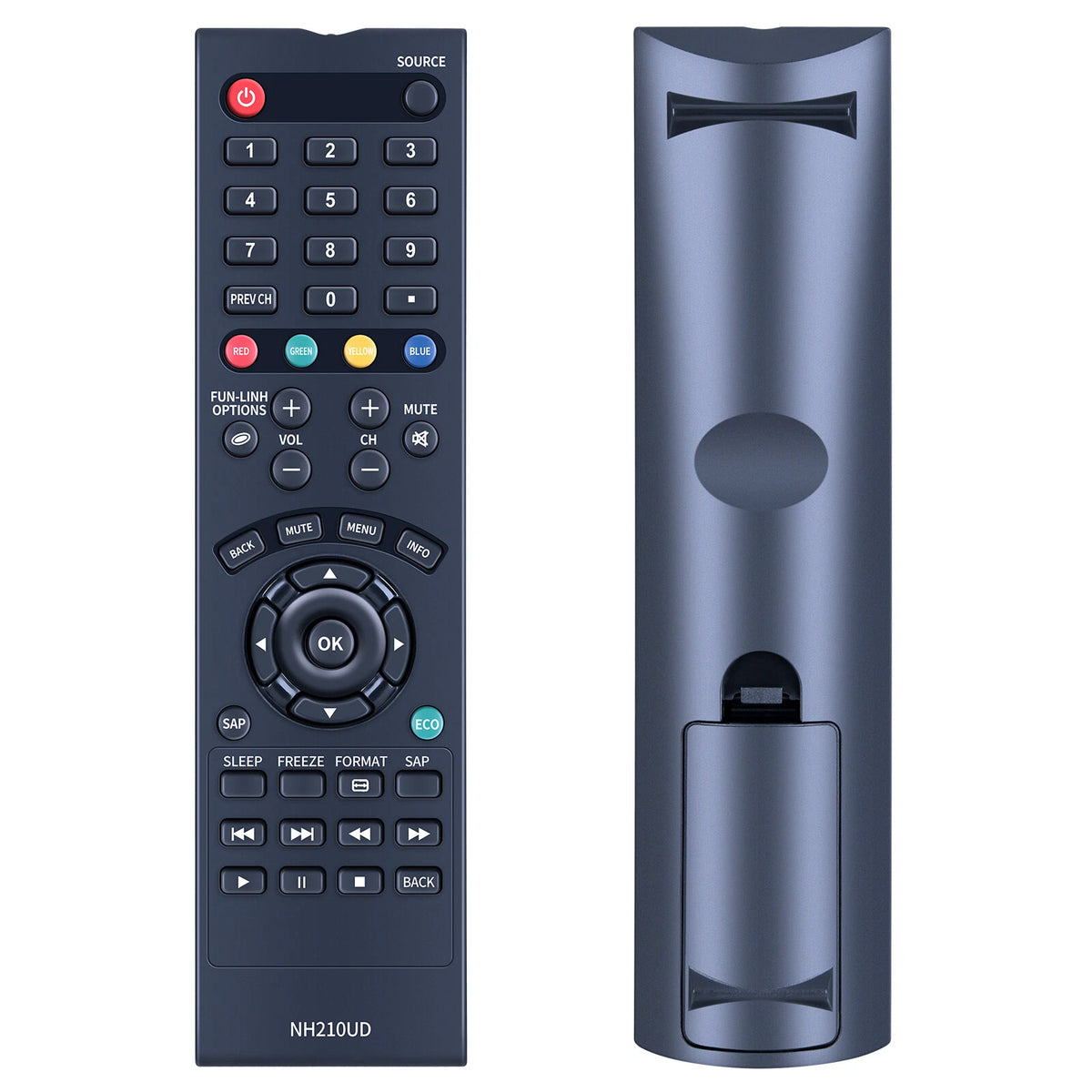 Replacement Remote Control For Sylvania TV LC190SS2 LC260SS2 LC320SS2 NH210UD
