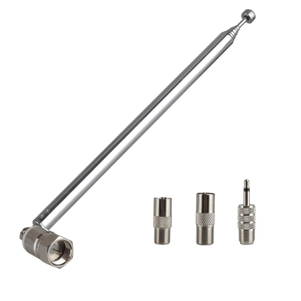 75ohm F Type FM Radio Antenna Aerial 3.5mm Adapter Connector For Bose Wave Radio