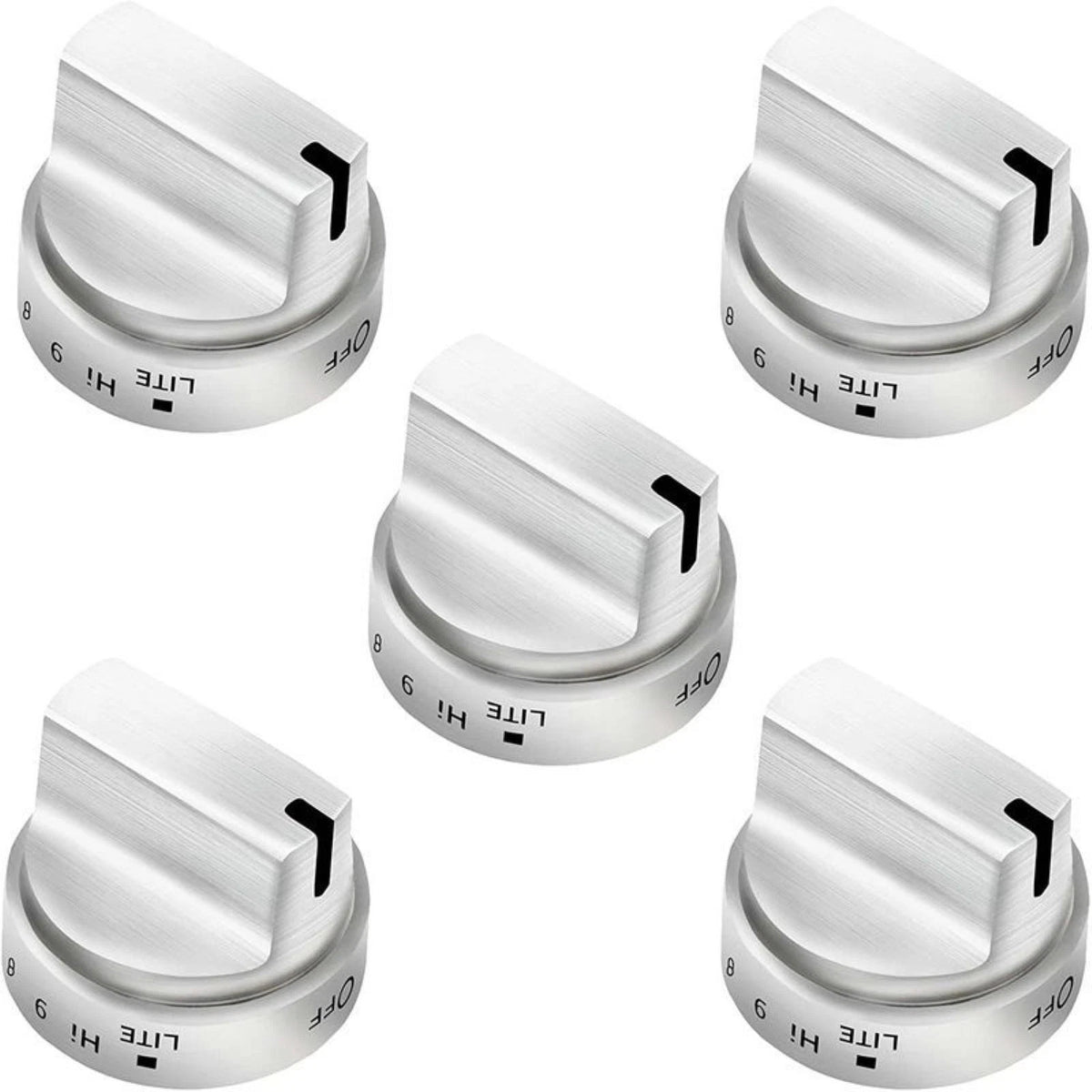 High Quality 5PCS Control Knob for GE Gas Range Stove Replacement Part