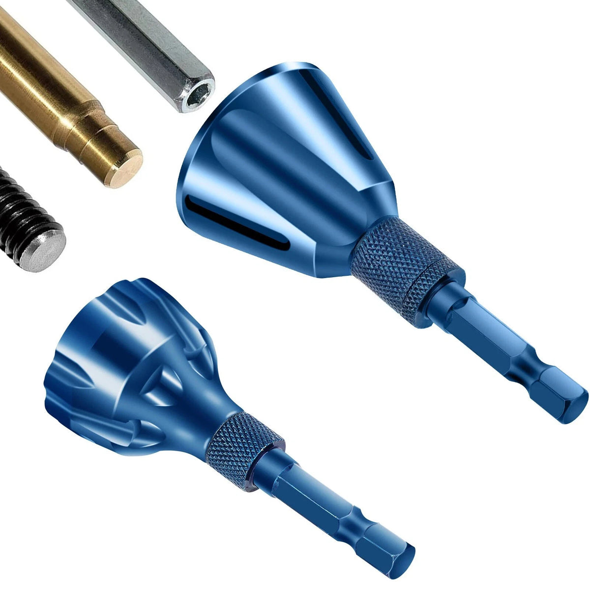 YG8 Alloy Deburring External Chamfer Tool 1/4'' Hex Shank Drill Bit Remove Burr