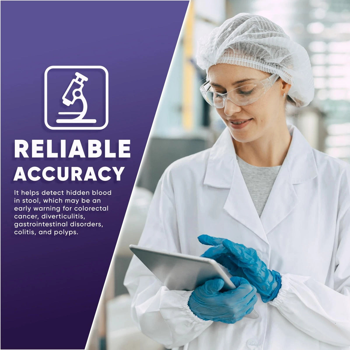 WELLlife iFOB Immunochemical Fecal Occult Blood Test, Colorectal Cancer 2T