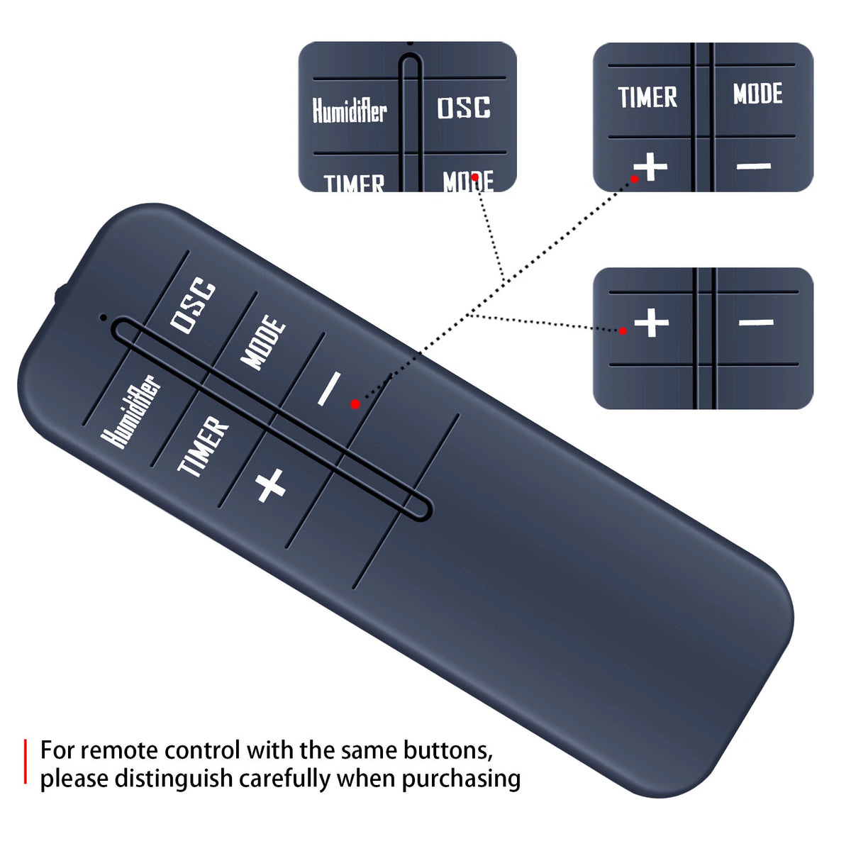 Replacement Remote Control For Dr Infrared Heater DR-998, 1500W, Space Heater