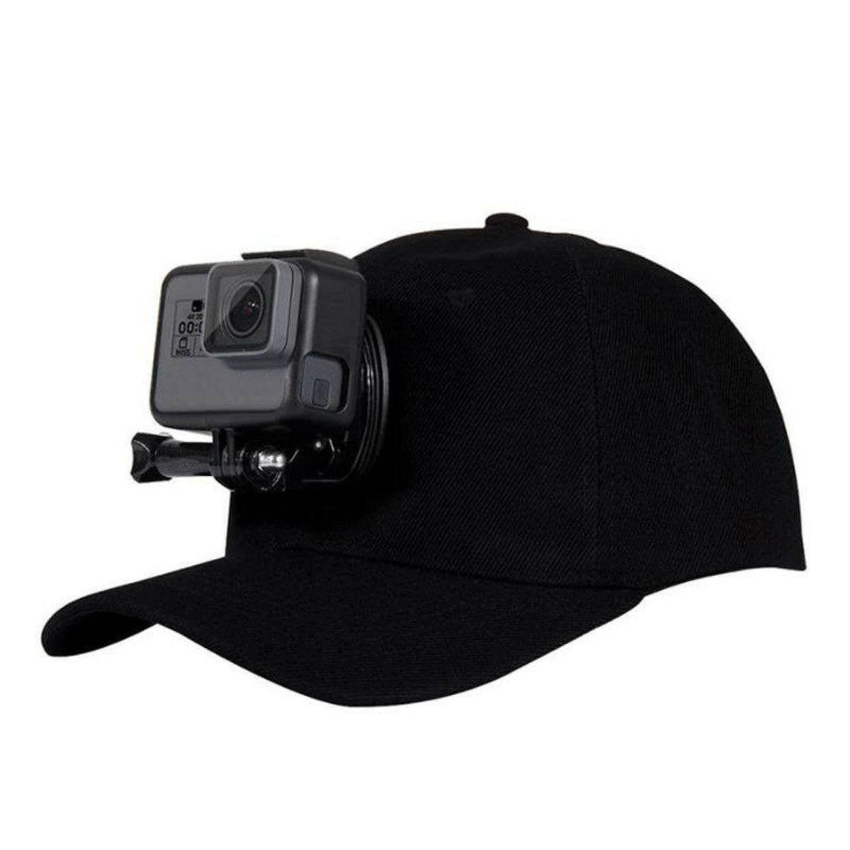 Cotton Baseball Hat With Stand Holder Screw Mount For Gopro 8 7 6 5 4 3 DJI Osmo