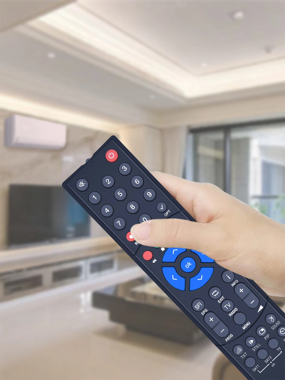 Replacement Remote Control For TechniSat Digic PVR235S FBPVR235
