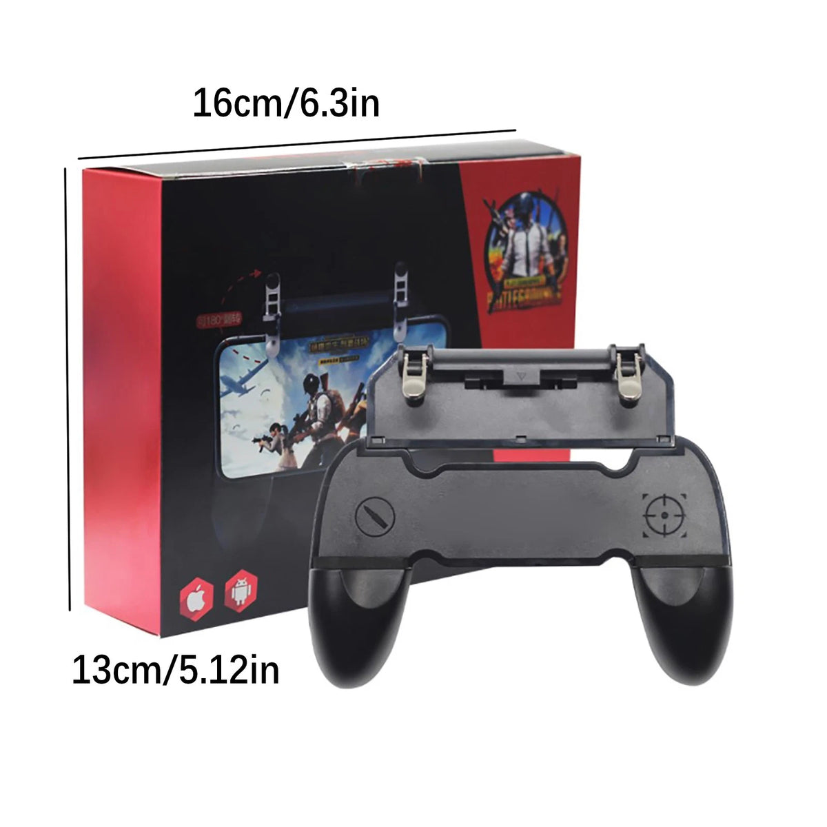 Comfort Mobile Game Controller Gamepad Joystick Fire Trigger For PUBG Fortnite