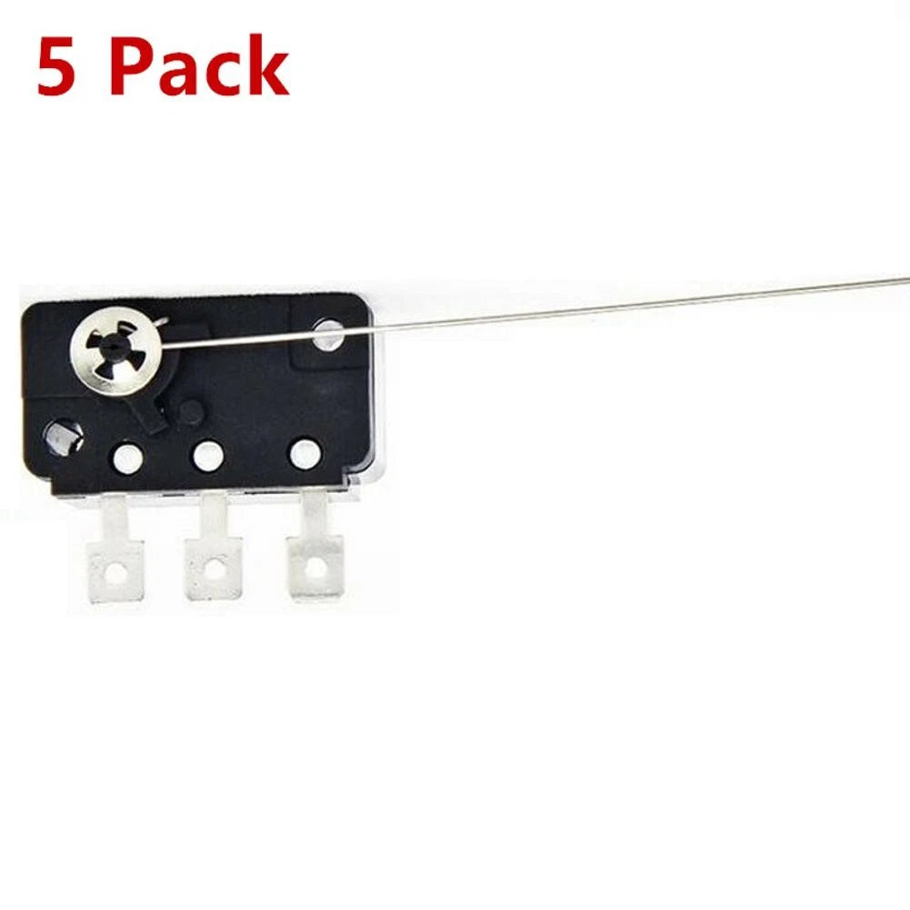 5 Pieces Long Hinge Microswitch Arcade Change-Coin Acceptor Micro Switch
