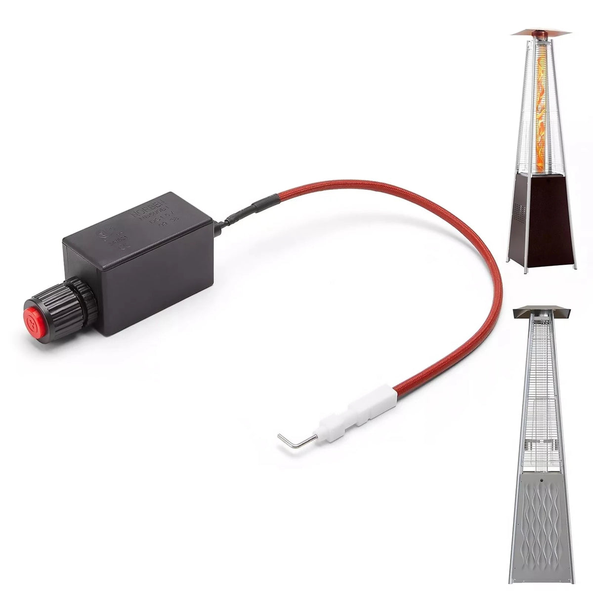 1pc Electronic Igniter with Cable 14.2in/36cm for Outdoor Patio Patio Heater