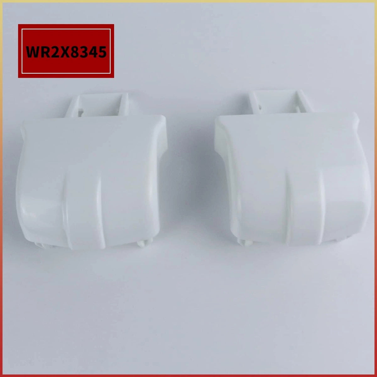 WR2X8345 Refrigerator Door Shelf Retainer Bar Support End Cap Replacement...