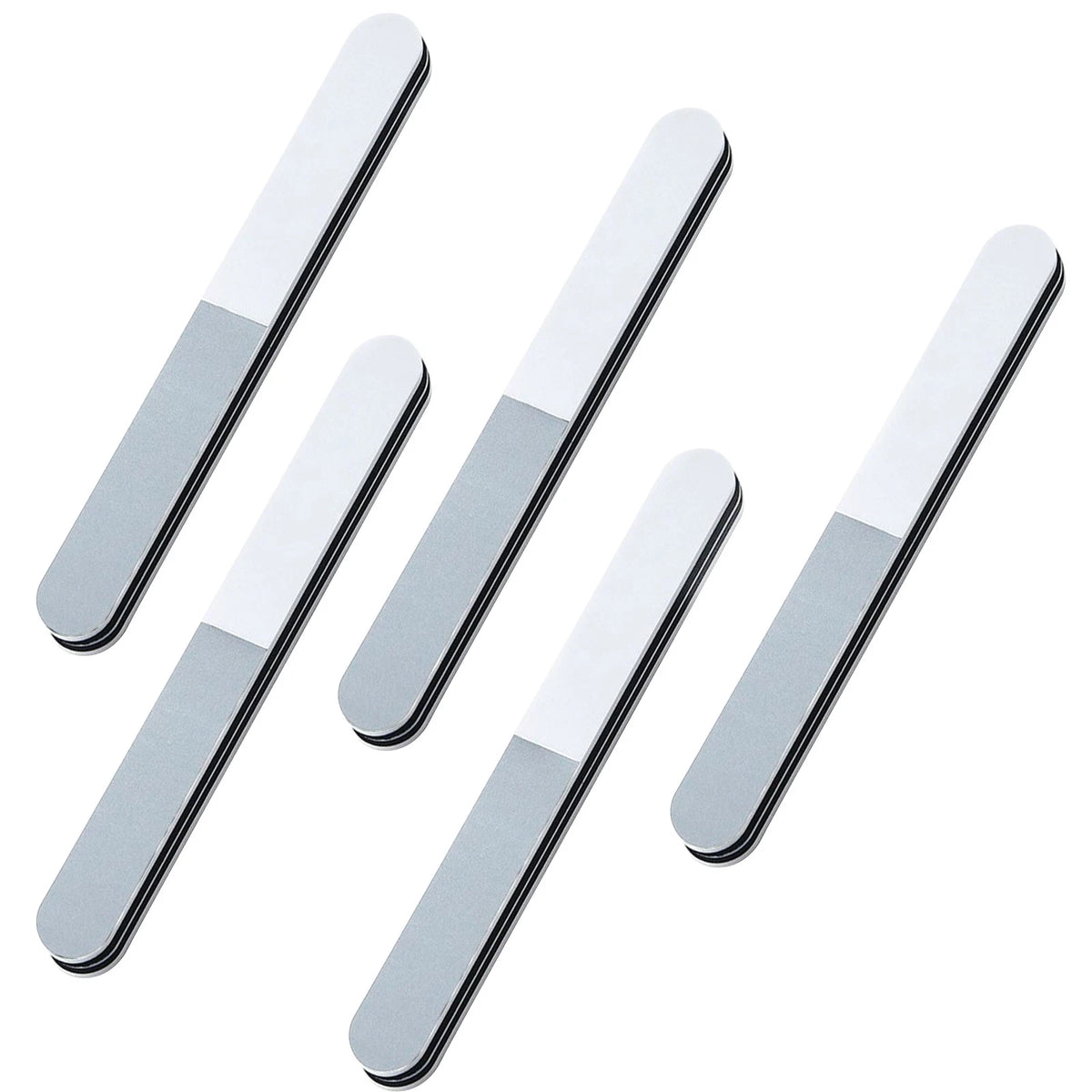 5Pack Sponge Nail Buffer Files Block Grinding Polishing/Treatments Bar Military
